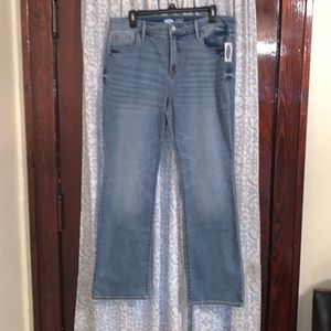 Old Navy bootcut jeans.